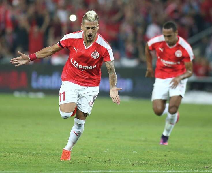 מאור בוזגלו. הבקיע את השער השני לקבוצתו בבעיטה חופשית אדירה